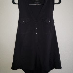 Rock & Republic Black Sleveless Blouse